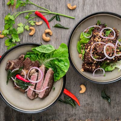 Shredded barbacoa beef — 170 calories, 24g protein per serving